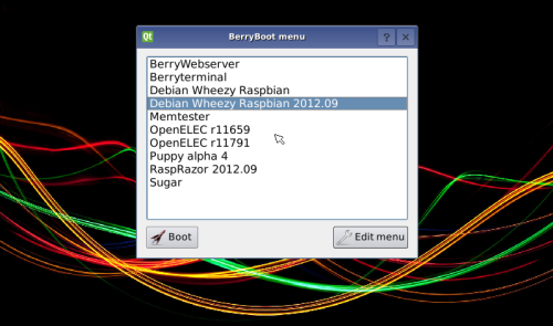 Berryboot Screenshot